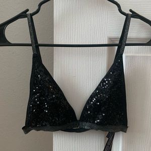 Victoria Secret Sequin Triangle Bralette